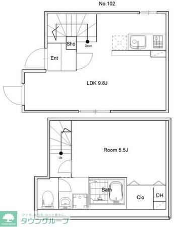 GLACISの物件間取画像